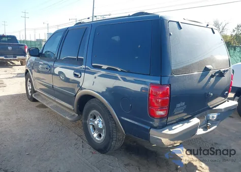 2001 Ford Expedition Eddie Bauer from USA, damaged, VIN 1FMRU17L71LB24053